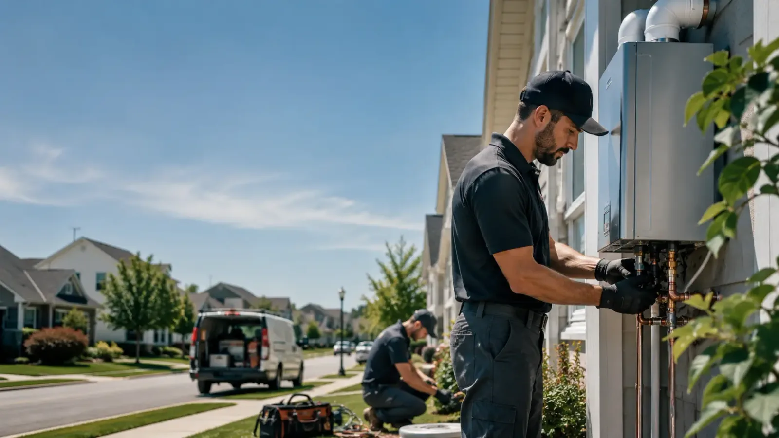 Tankless Water Heater Installation in Mather, PA